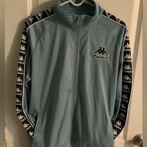 PALACE Skateboards x Kappa Collab Light Blue Track Top Jacket Men’s Large NWT